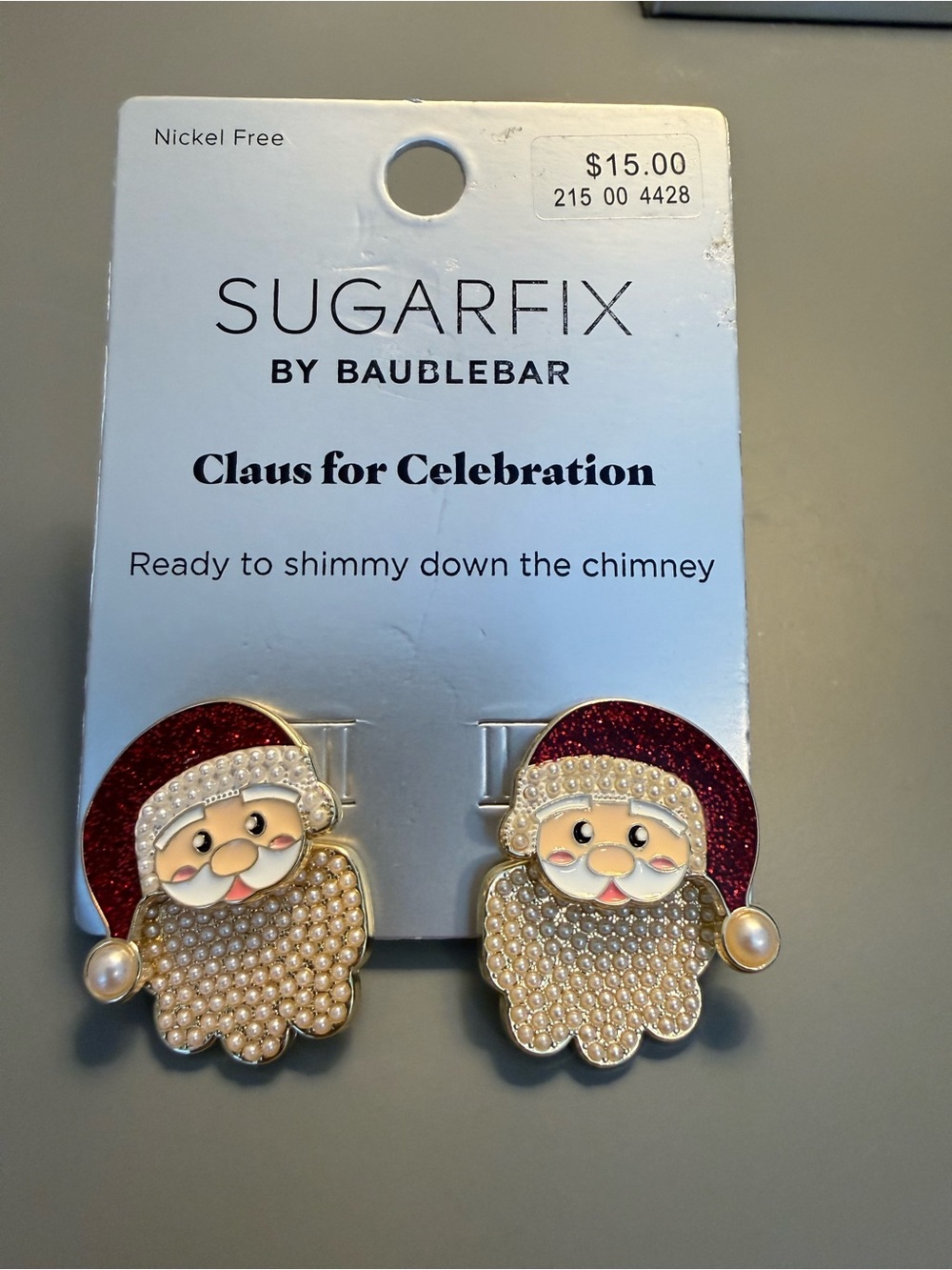 ✨3/$25 New Sugarfix by Baublebar Claus for Celebration Earrings